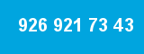 926 921 73 43 926 921 73 43